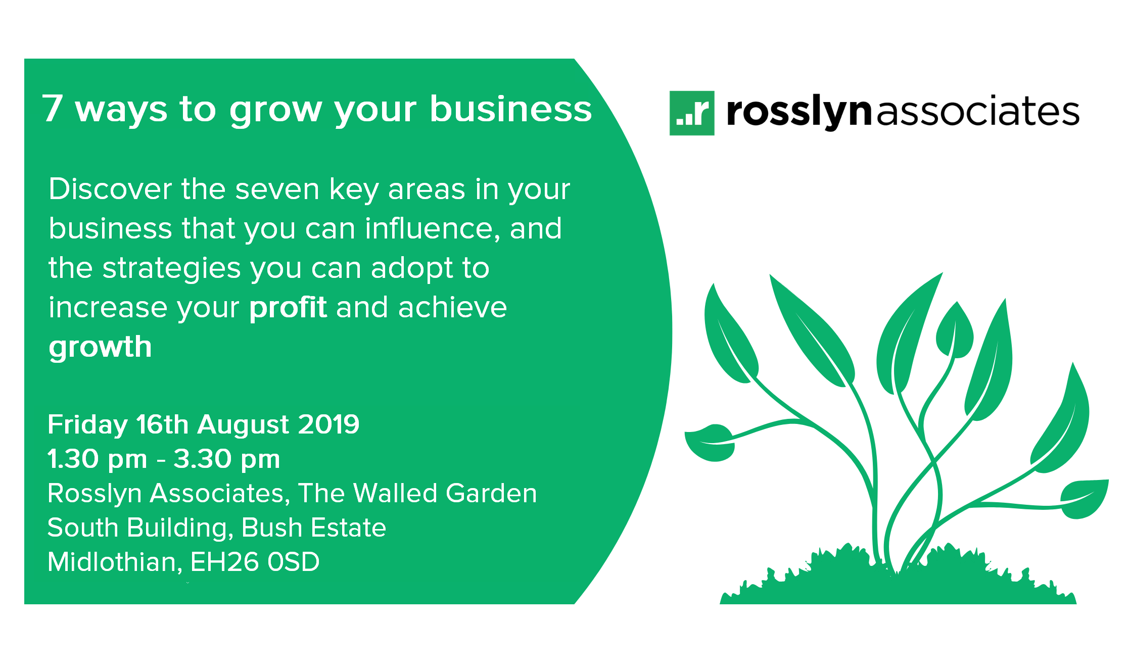 SEMINAR: 7 Ways To Grow Your Business