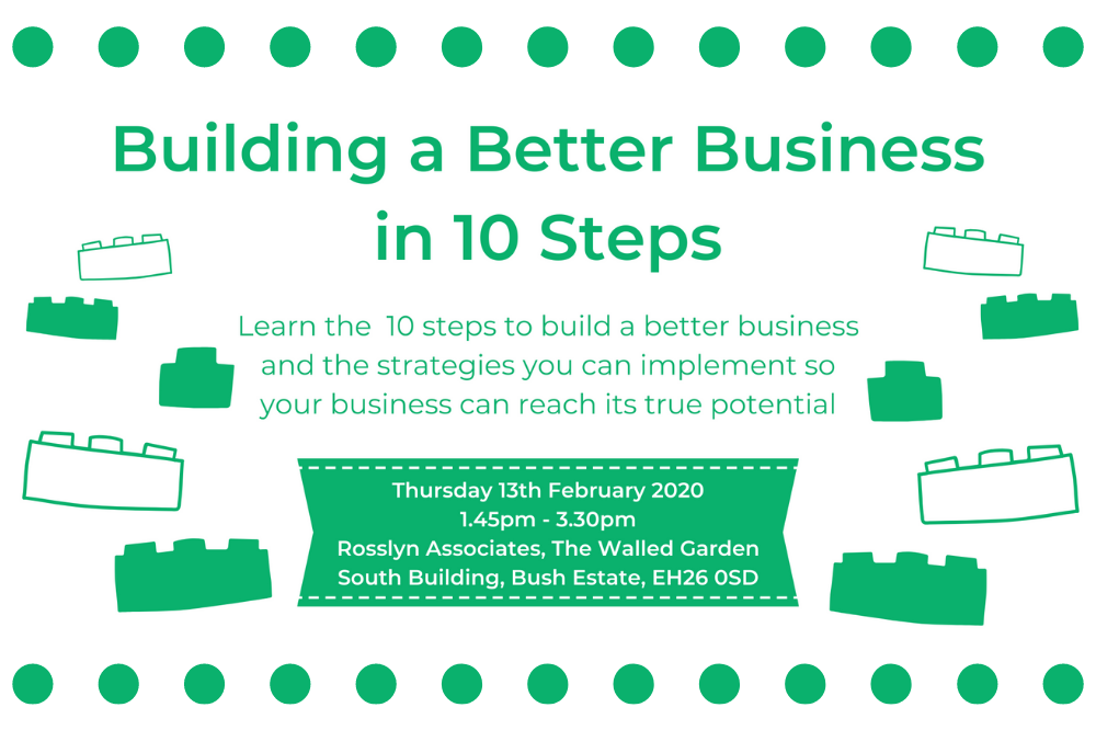 SEMINAR 6: Building a Better Business in 10 Steps