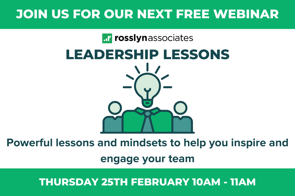 Leadership Lessons webinar