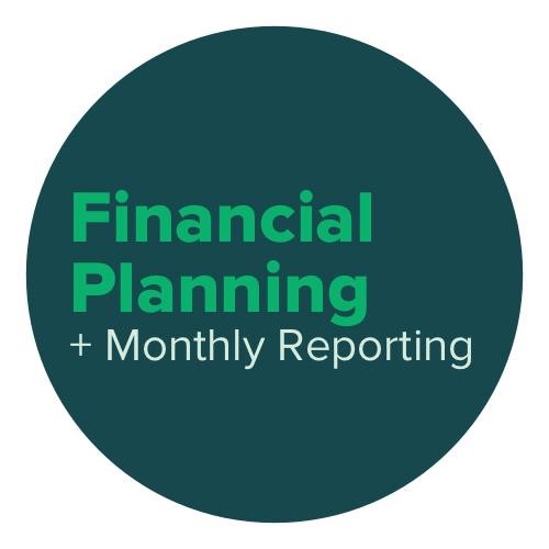 financial planning and monthly reporting